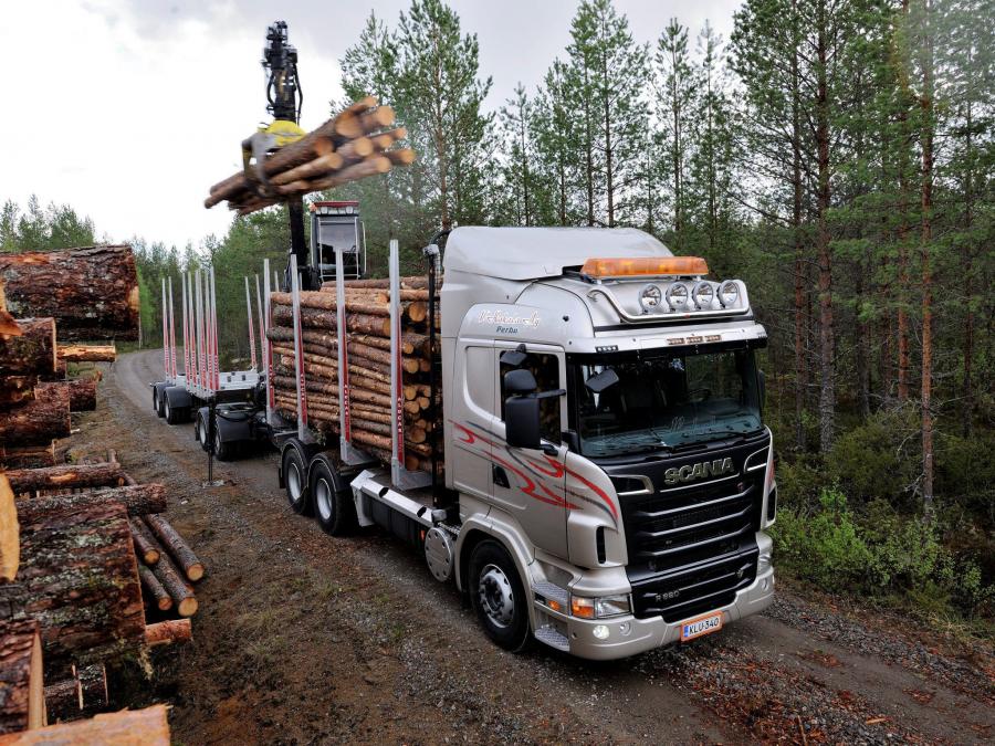  Scania R620 6x4 Highline Timber Truck 2009 года  (фото 2 из 7)